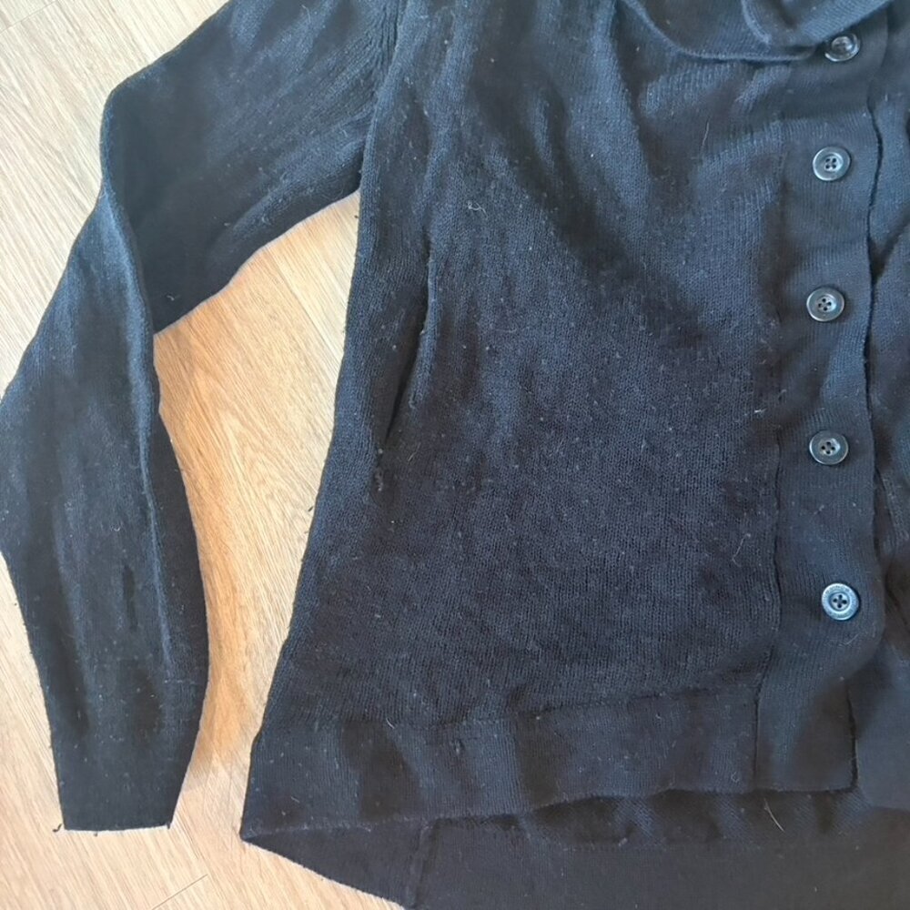 ** Vince cashmere cardigan Black oversized XS - Picture 3 of 9